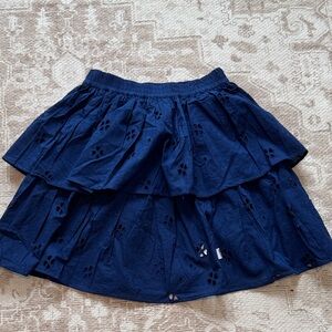 Molo Deep Blue A-Line Skirt